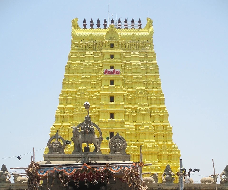 Rameshwaram Ramanathaswamy Temple Front View